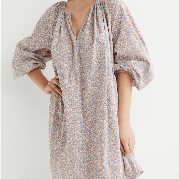 Flowy Floral Dress (NWOT) - Picture 3 of 3